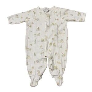 Vintage Carter's Storybook Nursery Rhyme Footie Pajamas Unisex Size 0-3 Month